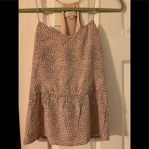 Cute pink and grey tank